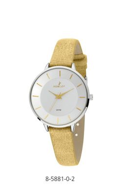 Reloj Nowley Mujer 8-5881-0-2 Piel Amarilla