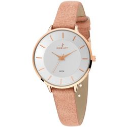 Reloj Nowley Mujer 8-5882-0-2 Piel Rosa Acero Rose Analógico