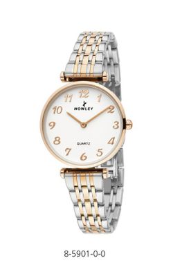 Reloj Nowley Mujer 8-5901-0-0 Plateado Rosado