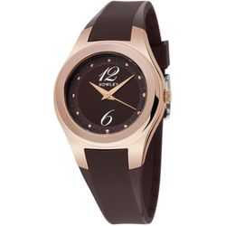 Reloj Nowley Mujer 8-6251-0-3 Sport Marrón Bicolor Rose Analógico