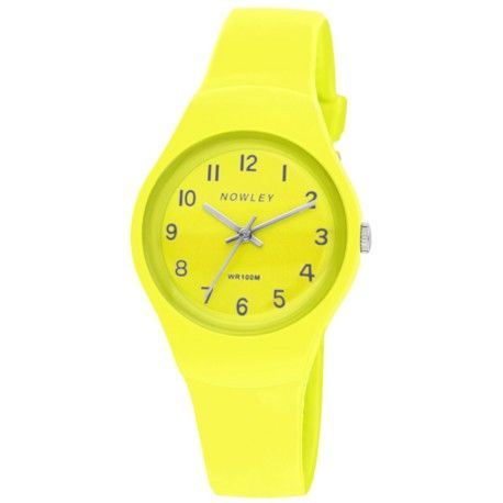 Reloj Nowley Mujer 8-6318-0-F3 Sport Amarillo Analógico