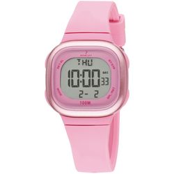 Relógio feminino Nowley 8-6323-0-1 esporte rosa