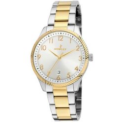 Reloj Nowley Mujer 8-7176-0-1 Acero Bicolor Dorado Analógico