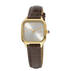 Reloj Nowley Mujer 8-7188-0-1 Piel Marrón Acero Dorado Analógico