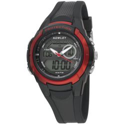 Reloj Nowley Niño 8-6264-0-2 Sport Negro Bicolor Rojo