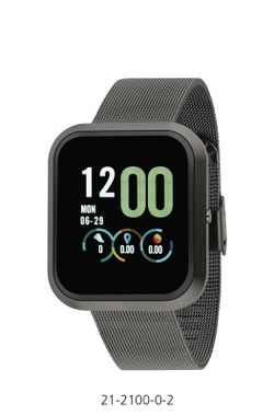 Nowley Smartwatch 21-2100-0-2 Mat Zwart
