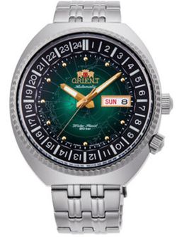 Reloj Orient Hombre AA0E02E19B WORLD MAP REVIVAL Green Automático Acero