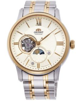 Montre Homme Orient AS0007S10B Automatique Bicolore Argent Or