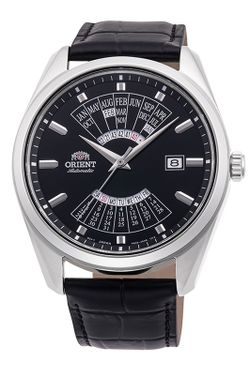 Orient Man automatisch horloge RA-BA0006B10B zwart leer