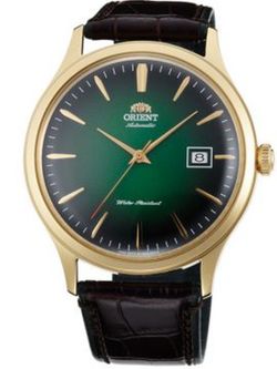 Orient Man Watch FAC08002F0 Automatic Leather Black