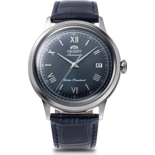 Rellotge Orient Home RA-AC0024L30B Pell Blau Automàtic