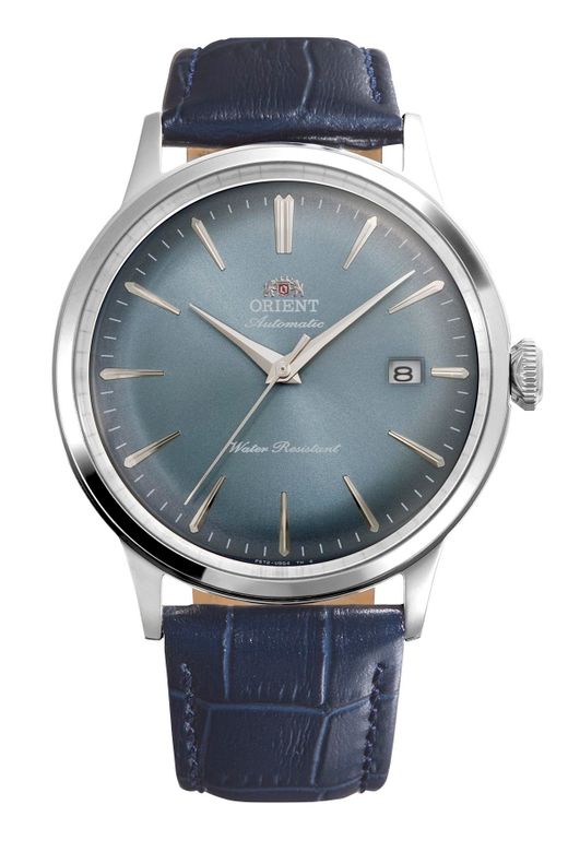 Reloj Orient Hombre RA-AC0030L30B Piel Azul Acero Automático