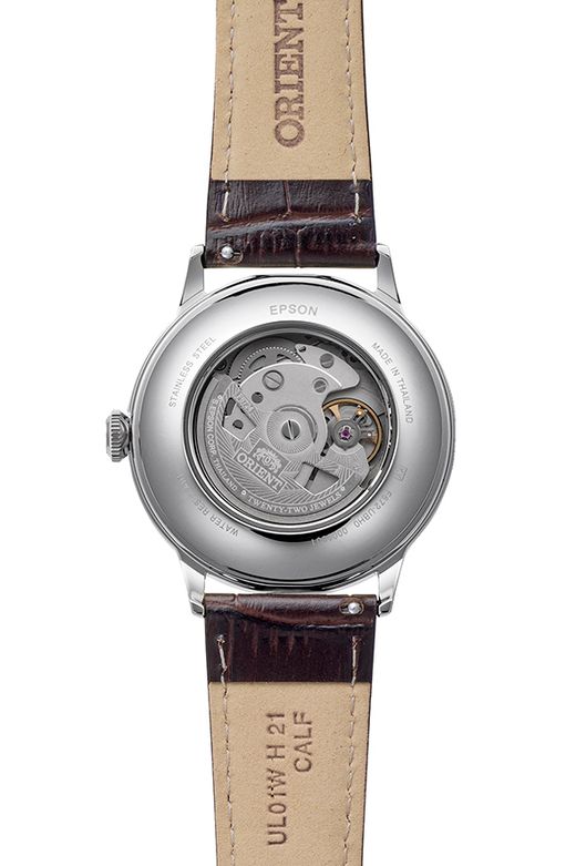 Reloj Orient Hombre RA-AC0033Y30B Piel Marrón Acero Automático
