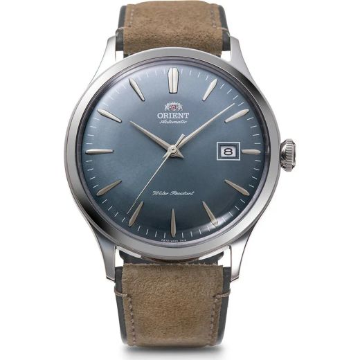 Montre automatique Orient RA-AC0P03L30B pour homme en cuir marron