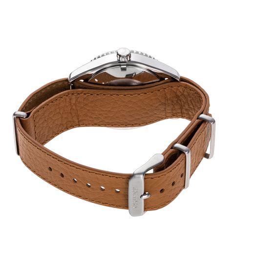 Reloj Orient Hombre RA-AC0Q05P30B Acero Piel Marrón Automático Analógico