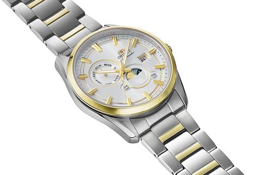 Reloj Orient Hombre RA-AK0312S30B Acero Bicolor Dorado Automático