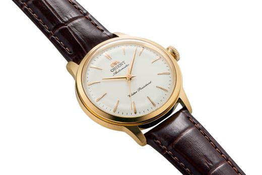 Reloj Orient Hombre RA-BB0101S30B Piel Marrón Acero Dorado Automático