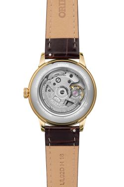 Reloj Orient Hombre RA-BB0101S30B Piel Marrón Acero Dorado Automático