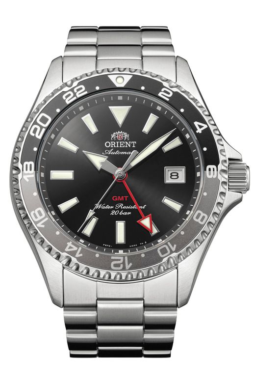 Reloj Orient Hombre RA-BC0001B30B Mako GMT Acero Automático