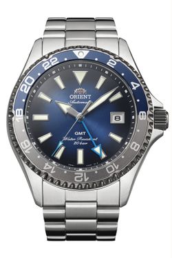 Reloj Orient Hombre RA-BC0005L30B Mako GMT Edición Limitada Acero Automático