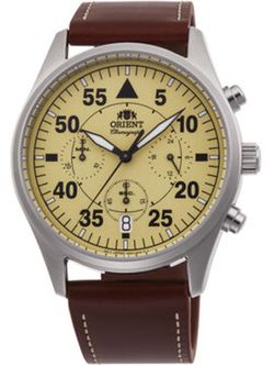 Ανδρικό ρολόι Orient RA-KV0503Y10B Δερμάτινο καφέ