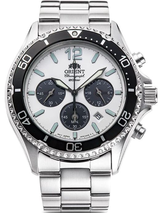 Rellotge Orient Home RA-TX0203S10B Acer Cronograf Solar