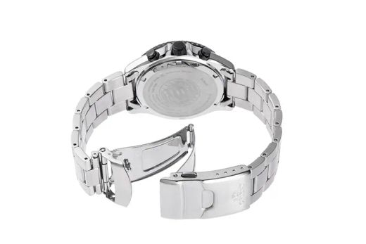 Reloj Orient Hombre RA-TX0208L10B Mako Solar Cronógrafo Acero Edición Limitada