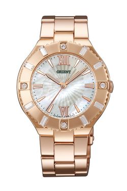 Reloj Orient Mujer FQC0D001W0 Acero Rose Analógico