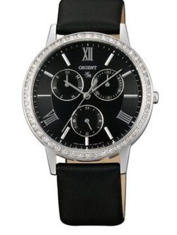 Reloj Orient Mujer FUT0H005B0 Piel Negro
