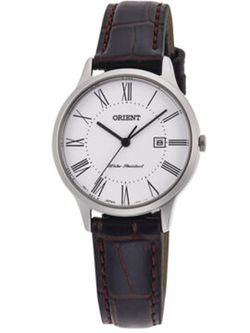 Relógio Orient Feminino RF-QA0008S10B couro marrom