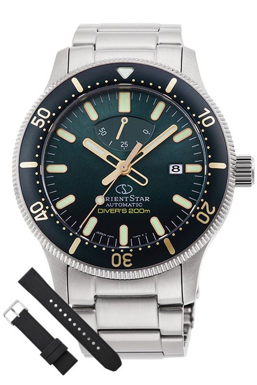 Montre de plongée automatique Orient Star pour homme RE-AU0307E00B en acier