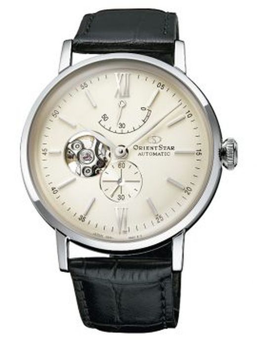 Rellotge Orient Star Home RE-AV0002S00B Automàtic Pell Negre