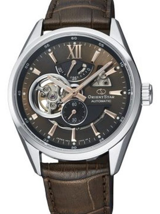 Rellotge Orient Star Home RE-AV0006Y00B Automàtic Pell Marró