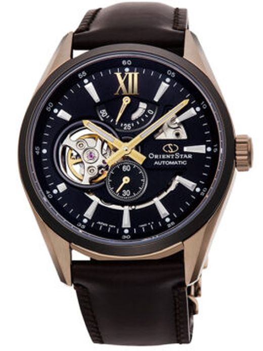 Orient Star Montre Homme RE-AV0115B00B Automatique Cuir Noir