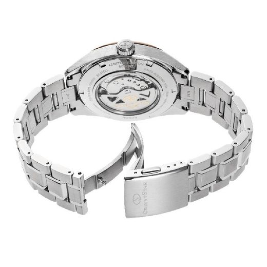 Relógio Orient Star Masculino RE-AV0127L00B Automático Aço