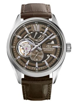Reloj Orient Star Hombre RE-AV0139Y00B Modern Skeleton Piel Marrón Acero Automático