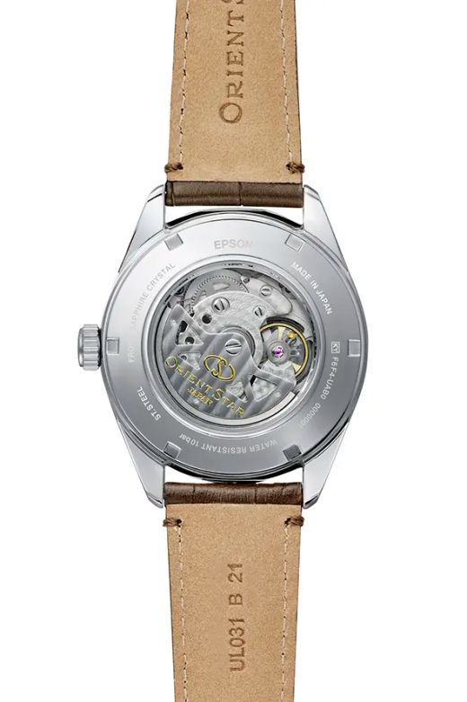 Reloj Orient Star Hombre RE-AV0139Y00B Modern Skeleton Piel Marrón Acero Automático