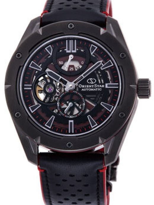 Rellotge Orient Star Home RE-AV0A03B00B Automàtic Pell Negre