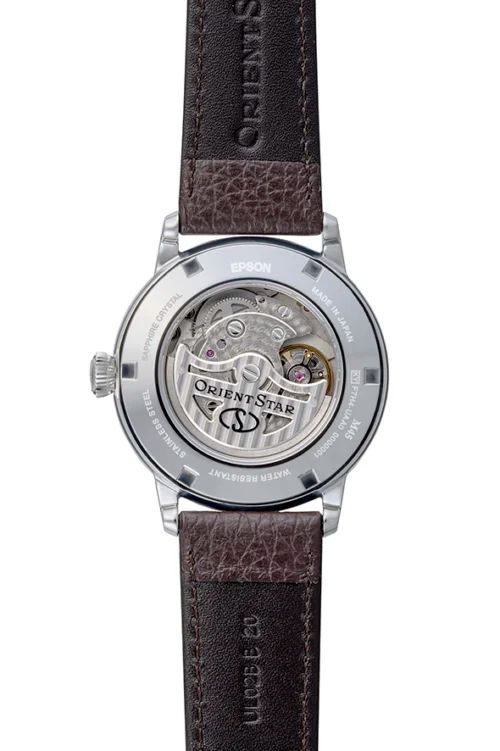 Reloj Orient Star Hombre RE-BS0002S00B M45 F7 Small Second Piel Marrón Acero Automático