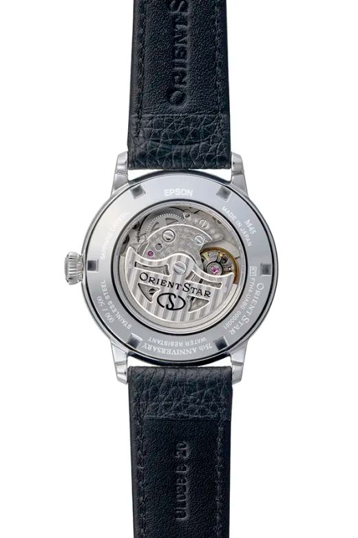 Reloj Orient Star Hombre RE-BS0003N00B M45 F7 Small Second Edición Limitada Piel Negra Acero Automático