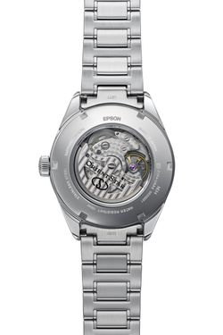 Reloj Orient Hombre RE-BY0011S00B M34 F7 Semi Skeleton Automático Acero Plateado