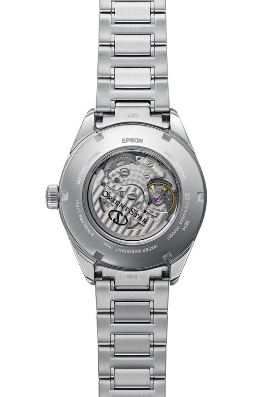 Reloj Orient Hombre RE-BY0011S00B M34 F7 Semi Skeleton Automático Acero Plateado