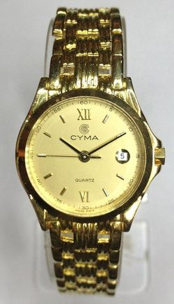 Reloj Oro Cyma Señora Calendario