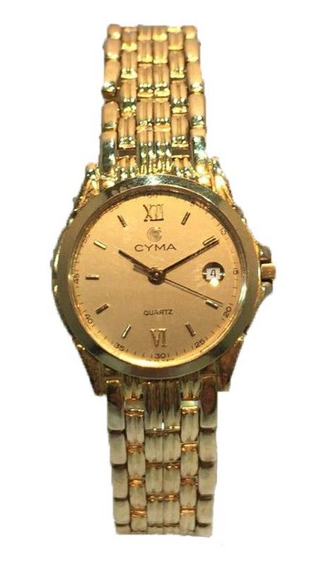 Reloj Oro Cyma Señora Calendario