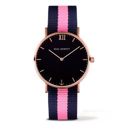 Reloj Paul Hewitt Hombre PH-SA-R-ST-B-NLP-20S Nylon Azul Bicolor  Rosa