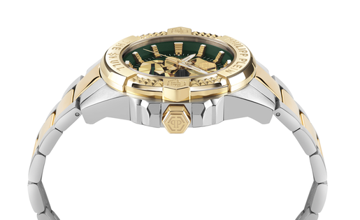 Reloj Philipp Plein Hombre PWAAA2825 Acero Bicolor Dorado Analógico