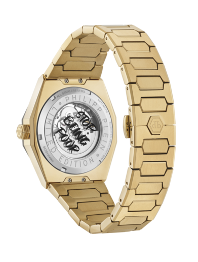 Reloj Philipp Plein Hombre PWAHA0226 Edición Limitada Plein Deluxe Acero Dorado Automático