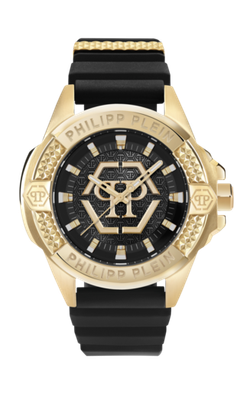 Reloj Philipp Plein Hombre PWBHA0226 Sport Negro Acero Dorado Analógico