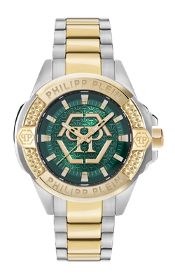Reloj Philipp Plein Hombre PWBHA0626 Acero Bicolor Dorado Analógico
