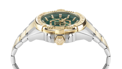 Reloj Philipp Plein Hombre PWBHA0626 Acero Bicolor Dorado Analógico